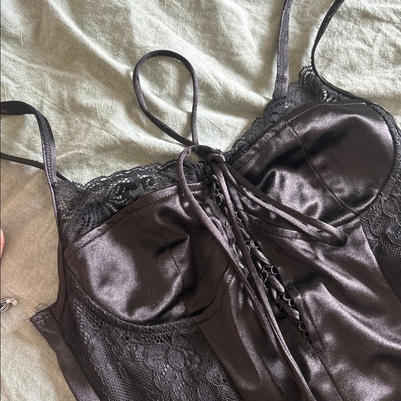 Tiger Mist Leather Bodycon Dress - Picture 5 of 6